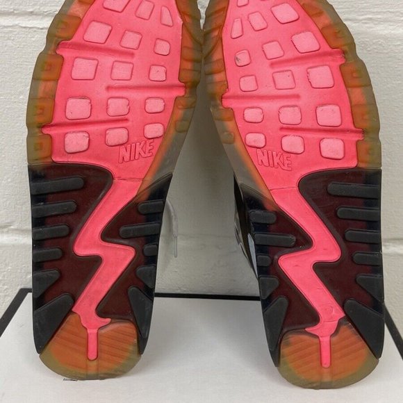 Nike Air Max 90 Ice Dark Grey Men’s Size 11 Black Infrared 631748-006 Size 13 - Picture 10 of 12